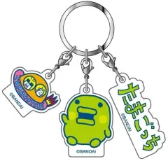 【中古】キーホルダー 6.くちぱっち 3連アクリルキーホルダー 「たまごっち」