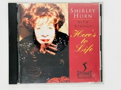 CD SHIRLEY HORN WITH STRINGS / HERE'S TO LIFE シャーリー・ホーン・ウィズ・ストリングス ヒアズ・トゥ・ライフ POCJ-1114 X39