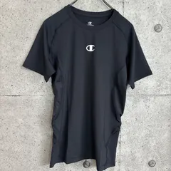 【新品】Champion チャンピオン インナーTシャツ バスケットボール C3-KB301U 090 ブラック メンズ Tシャツ バスケ インナーシャツ スポーツウェア チャンピオンTシャツ 半袖Tシャツ ソフトコンプレッションウェア