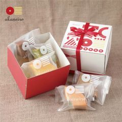 【小麦粉不使用/グルテンフリー】佐賀県産ひのひかり 米粉 100％使用 akaneiro アカネイロ バウムクーヘン ミニバウムギフト（ミックス）5個入