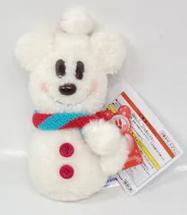 東京ディズニーリゾート ぬいぐるみバッジ Christmas スノーミッキー 2016