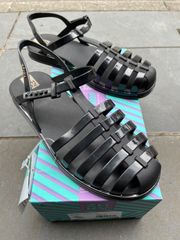 Grendene ZAXY COMBINA SAND 黒