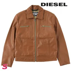 未使用 Diesel ディーゼル L-Will ライダース ジャケット DIESEL ディーゼル TIMELESS SUPERIOR ラムレザー ダブル