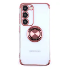 Galaxy S23 ケース SC-51D SCG19 ギャラクシーs23  スマホリング 耐衝撃 薄型 ケース 【Color】 ピンク