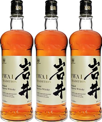 岩井 トラディション マルス信州蒸溜所 ブレンデッドウイスキー 40度 750ml 3本
