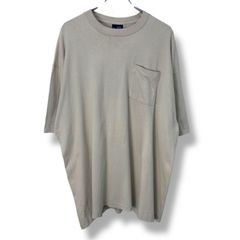 90s HONORS Blank Pocket T-Shirt Made in USA 【XXL】 90年代 無地 ポケットTシャツ 半袖 耳付き シングルステッチ USA製 アメリカ製 古着 ビンテージ ヴィンテージ