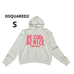 DSQUARE2 パーカー　トップス　イタリア製　ロゴ　ブランド　レディース S