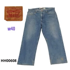 00sリーバイスLevi's505メンズデニムパンツw40股下64㎝ジーンズ
