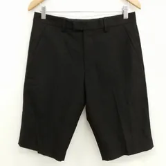 アニエスベーオム Agnes b. homme ショーツ ショートパンツ スラックス 美品 38 ブラックのサムネイル