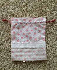 🍓巾着袋、コップ袋、小物入れ🍓ハンドメイド