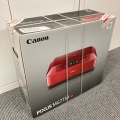 【未使用品】CANON(キヤノン) PIXUS(ピクサス) MG7730 家庭用インクジェットプリンター RED/ノーブルレッド コピー/スキャナ/FINE/6色ハイブリッド