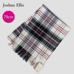 【国内正規品 新品】ジョンストンズ Johnstons カシミヤ 大判ストール カシミヤ100％ MacRae Dress ホワイト 新宿伊勢丹購入 241121-29