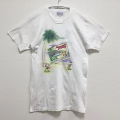 古着　mer di mare　メル ディ マーレ　Disney　ディズニー　半袖Tシャツ　クルーネック　コットン　ホワイト　Mサイズ　レディース