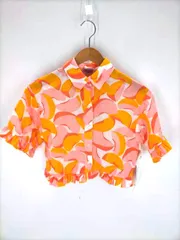 ケイトスペードニューヨーク kate spade NEW YORK Peaches ラッフルシャツ レディース JPN：XS のサムネイル