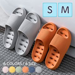 スリッパ バス ベランダ S／Mサイズ 夏用 かわいい 浴室 シャワー シンプル 水切れ 柔らか 履きやすい サンダルメンズ サンダルレディース