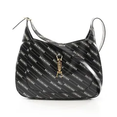 バレンシアガ BALENCIAGA ショルダーバッグ BALENCIAGA × GUCCI ハッカー ジャッキー 1961 636712 ブラック/ホワイト レザー ジャッキー1961 ショルダーバッグ レディース