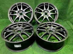 美品！ガリ傷無し！work マルチホイール4本セット 17インチ7J +