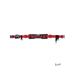 ≪'25年4月新商品！≫ がまかつ 鮎ベルト(幅広・ワンタッチ) GM-2629 レッド フリーサイズ 