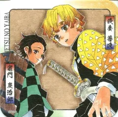 【中古】マグカップ・湯のみ 竈門炭治郎＆我妻善逸 「鬼滅の刃 アートコースター」 ジャンプフェスタ2020グッズ