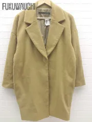 ■ KBF+ アーバンリサーチ 長袖 ロング コート one キャメル系 レディース 【中古】 【1002800605798】
