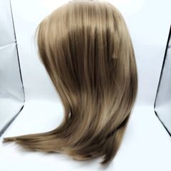 フルウィッグ★ライトブラウン色 かつら ロングストレート ウィッグ