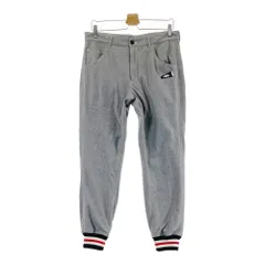 サイズ：M ROUGH&SWELL ラフアンドスウェル 2024年モデル 裏フリース ジョガーパンツ  グレー系 [240101495724] ゴルフウェア メンズ ストスト