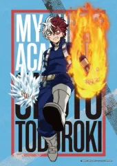 【中古】ポスター 轟焦凍 「僕のヒーローアカデミア 敵＜ヴィラン＞強襲! in JUMP SHOP ファブリックポスターコレクション」