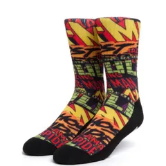 HUF Marvel Logos Crew Socks Multi 靴下 ソックス 送料無料のサムネイル