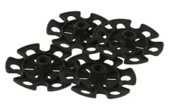 【在庫処分価格 】トレッキング　ポール　ハイキング用　4個　交換用　ゴム　スノーフレーク　スノー　バスケット