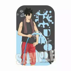 【中古】バッジ・ピンズ 黒尾鉄朗 「ハイキュー!! トレーディングスクエア缶バッジ プール掃除ver.」