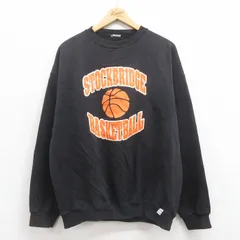 XL/古着 ディスカス 長袖 スウェット メンズ 90s バスケットボール 大きいサイズ クルーネック 黒 ブラック 25aug27 中古 スエット トレーのサムネイル
