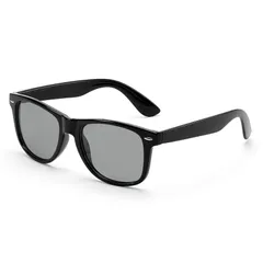 [FEISEDY] 偏光サングラス メンズ 超軽量 カラーレンズ 大きなフレーム ウェリントン型 ビッグフレーム レディース おしゃれ UVカット 紫外線カット ドライブ 運転用 アウトドア 釣り サイクリング スポーツ Ｂ1858 0