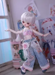 AX953 BJD 1/6 ドール本体 Luo  球体関節人形 ハンドメイド