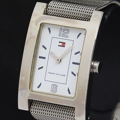  箱付 稼働 良品 トリーバーチ QZ ホワイト文字盤 T00244 メンズ腕時計 2000000 NSK KMR