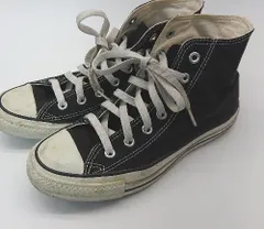 ◇ CONVERSE コンバース ALL STAR ハイカット スニーカー シューズ サイズ24.5 ブラック レディース E  【1301230016595】