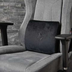 ★新品★Arozzi Lumbar Support - Black Velour AZ-LUMBAR-BVランバーサポート メモリーフォーム ブラック
