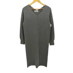 エムプルミエ M-PREMIER 24AW ニット ワンピース センターシーム レディース JPN：38 のサムネイル