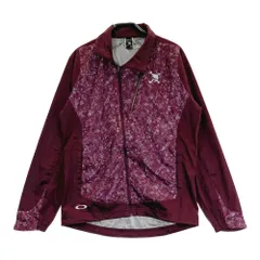 サイズ：M OAKLEY オークリー 411924JP 長袖ジャケット スカル刺繍 総柄 パープル系 [240101452318] ゴルフウェア メンズ ストスト