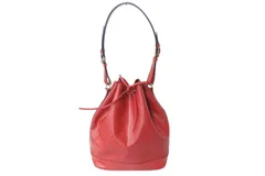 LOUIS VUITTON ルイヴィトン ノエ ワンショルダーバッグ M44007 エピ レザー レッド ゴールド金具 巾着型 美品 中古 4b002874