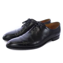 エドワードグリーン EDWARD GREEN NEWBURY ニューバリー ホールカット ビジネスシューズ ドレスシューズ レースアップ レザー  10-10.5E 28.5-29cm 黒 ブラック /KH □AD - メルカリ