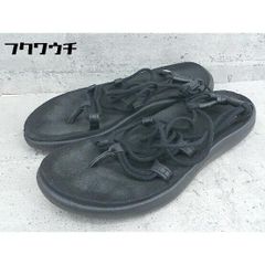 ◇ Teva テバ サンダル サイズW6 ブラック レディース 【中古】 【1002801455972】