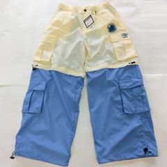 ガルフィー 　パンツ　 L（中型犬サイズ）　オフ白×青　カーゴパンツタイプ　2way    Galfy's Pants