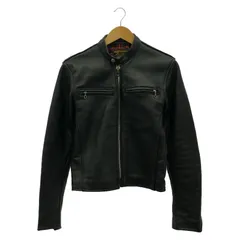 VANSON 革ジャン　サイズ34 中古・古着通販】VANSON (バンソン) ダブルライダースジャケット