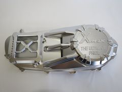 XMAX 2023 xamx 250 XMAX V2 XMAX 250 300 2017-2025 CNC アルミ ギアボックス カバー 伝動箱カバー 銀
