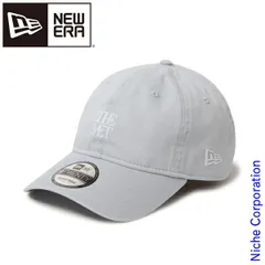 【新品】 ニューエラ  9TWENTY The Met ミニロゴ スノーグレー 14457373 アウトドア ウェア 帽子 ユニセックス キャップ メトロポリタン美術館コラボ