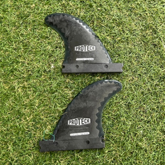 PROTECK FIN プロテック フィン Performance Side Fins 4.0×3.75 " サーフィン ロングボード用