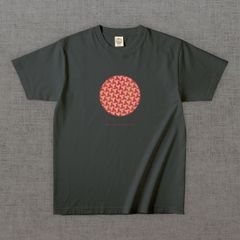和柄Tシャツ　六手卍 -彩・円-