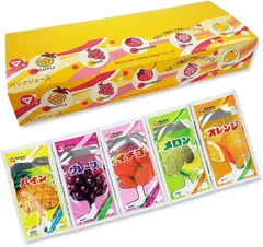 松山 NEWパックジュースフルーツ味5種 (50個入)　　●商品_01000
