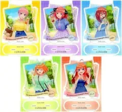 【中古】アクリルスタンド・アクリルパネル 全5種セット BIGアクリルスタンド 「映画 五等分の花嫁 あたりつきラッキー缶バッジBOX vol.2」 あたり景品