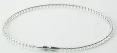 ファイテン Phiten ラクワネックレス エクストリーム RAKUWAネックレス EXTREME クリスタルタッチ クリア 45cm スポーツネックレス メタックス 軽量 耐水  TG909052 -のサムネイル